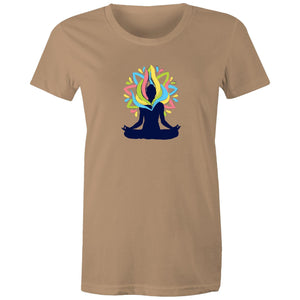 Women's Yoga Energy Lotus T-shirt