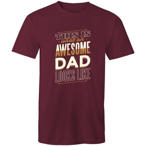 Men's This Is What An Awesome Dad Looks Like T-shirt