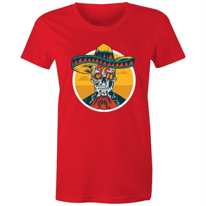 Women's Mexican Sugar Skull T-shirt
