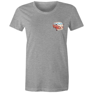 Women's Hippie Kombi Pocket T-shirt