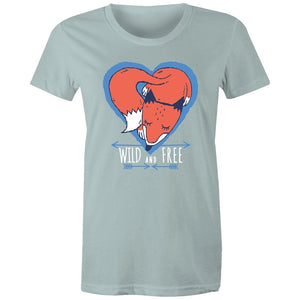 Women's Cute Wild And Free T-shirt