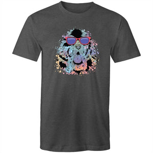 Men's Abstract Dog And Sunglasses T-shirt