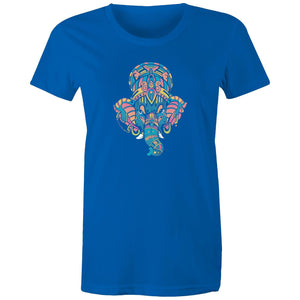 Women's Colourful Ganesha T-shirt