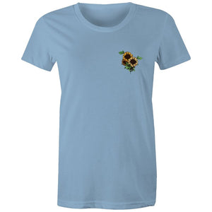 Women's Sunflower Pocket T-shirt