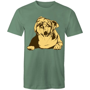 Men's Abstract Bulldog T-shirt