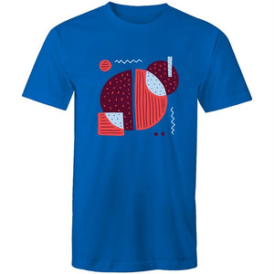 Men's Abstract Coffee Bean T-shirt