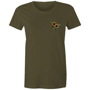 Women's Sunflower Pocket T-shirt