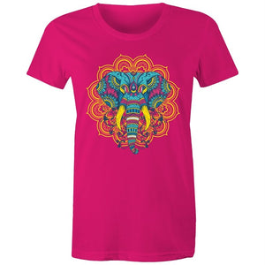 Women's Mandala Elephant T-shirt