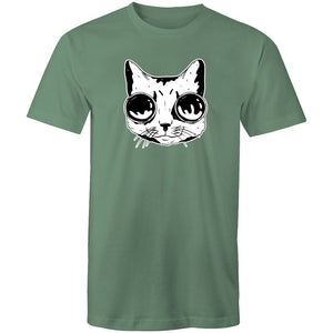 Men's Goggle Cat T-shirt
