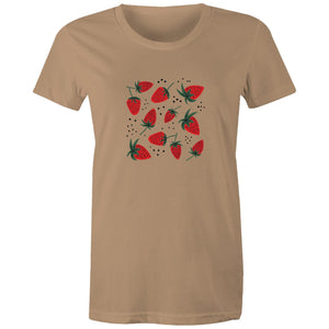 Women's Strawberry Fruit T-shirt