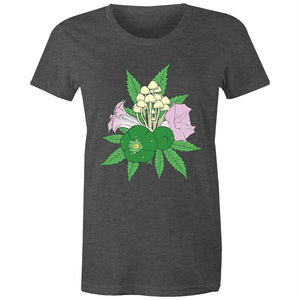 Women's Psychedelic Plants T-shirt