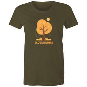 Women's I Love Nature T-shirt