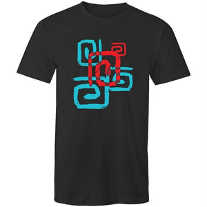 Men's Abstract Maze T-shirt