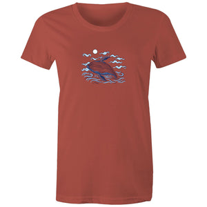 Women's Whale Ocean T-shirt