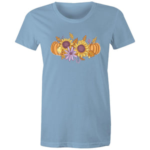 Women's Autumn Flower Bouquet T-shirt
