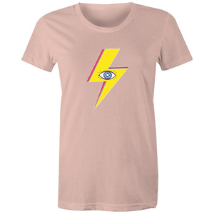Women's Lightning Bolt Eye T-shirt