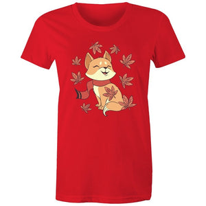 Women's Cute Spring Fox T-shirt