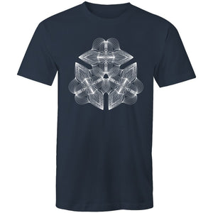 Men's Abstract Geometric Graphic Tee