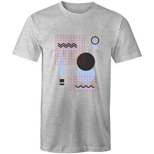 Men's Abstract Grid T-shirt