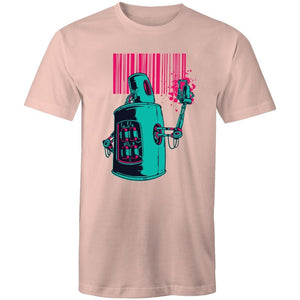 Men's Graffiti Barcode T-shirt