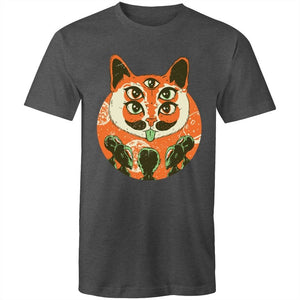 Men's Trippy Cat Alien T-shirt