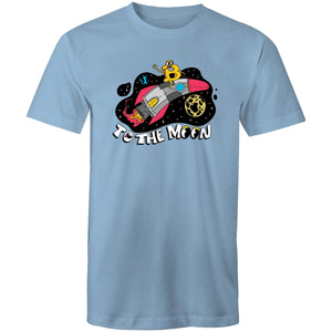 Men's Bitcoin Rocket T-shirt