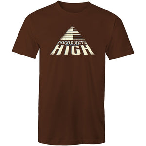 Men's Music Gets Me Way Up High T-shirt