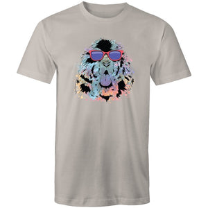Men's Abstract Dog And Sunglasses T-shirt