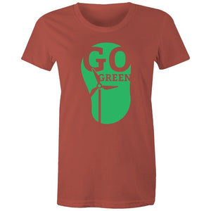Women's Go Green Environmental T-shirt