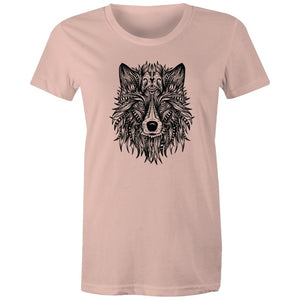 Women's Tribal Wolf T-shirt