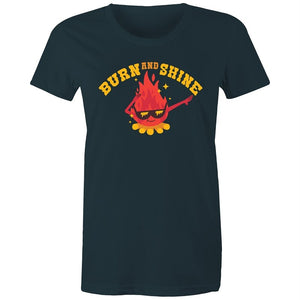 Women's Burn And Shine T-shirt