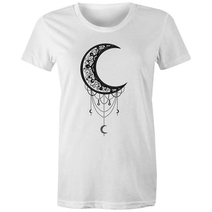 Women's Floral Moon T-shirt
