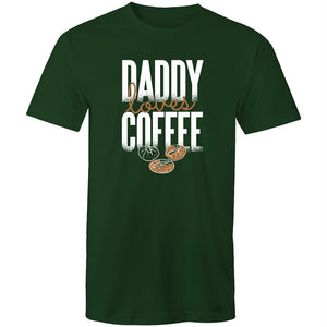 Men's Daddy Loves Coffee T-shirt