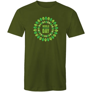Men's Leaf Environment Day T-shirt