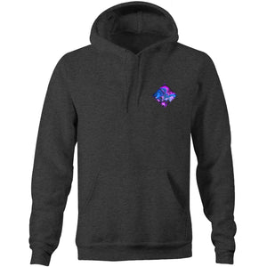 Purple Waves Hippie House Hoodie Sweatshirt
