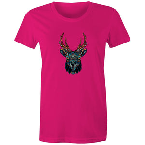 Women's Mandala Moose T-shirt