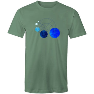 Men's Circular Abstract T-shirt