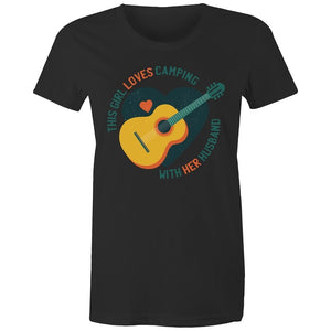 Women's Camping & Music T-shirt