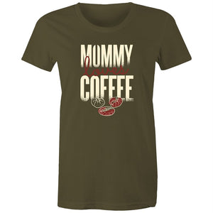 Women's Mummy Loves Coffee T-shirt