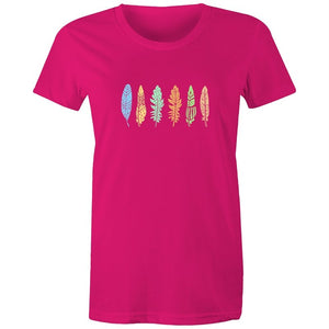 Women's Feather Print T-shirt