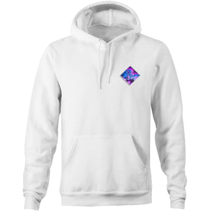 Purple Waves Hippie House Hoodie Sweatshirt