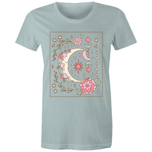 Women's Sleeping Moon T-shirt