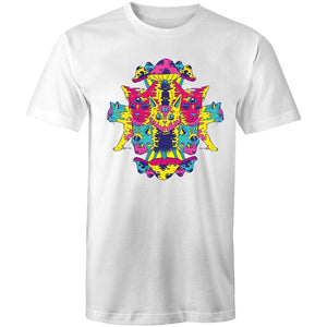 Men's Psychedelic Cat T-shirt