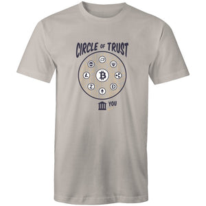 Men's Bitcoin Circle Of Trust T-shirt