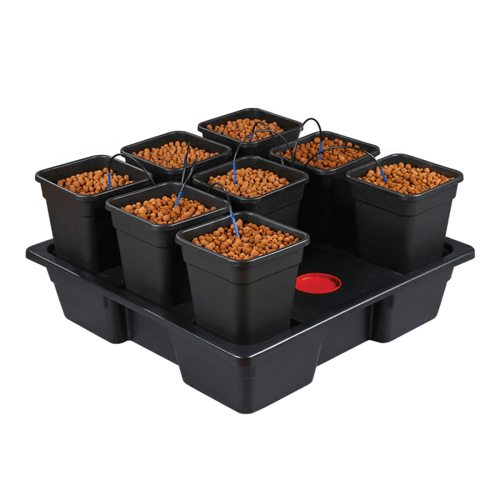8 Pot Hydroponic Drip System | Wilma XXL 8