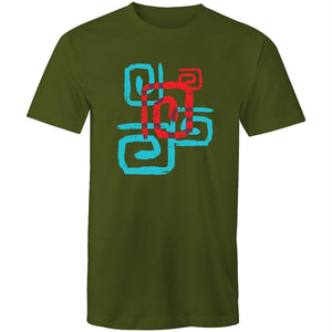 Men's Abstract Maze T-shirt