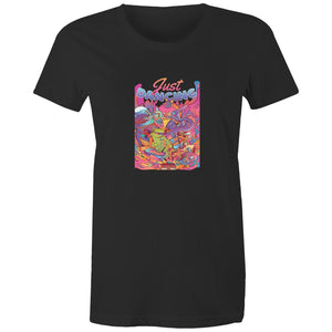 Women's Just Dancing Colourful T-shirt
