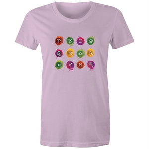 Women's Horoscope Badge T-shirt