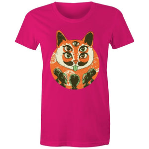 Women's Trippy Cat T-shirt