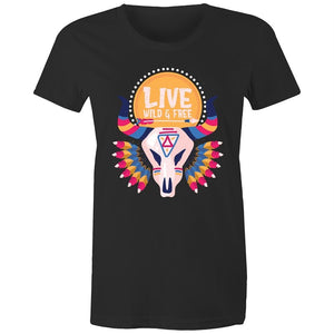 Women's Live Wild & Free T-shirt
